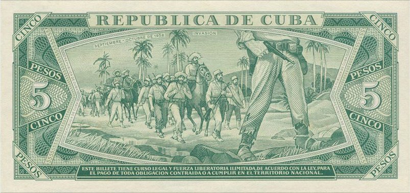 5 Pesos 1961 CHE