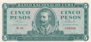 5 Pesos 1964