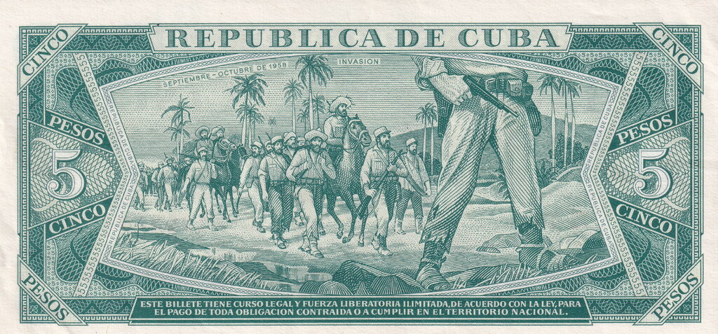 5 Pesos 1964