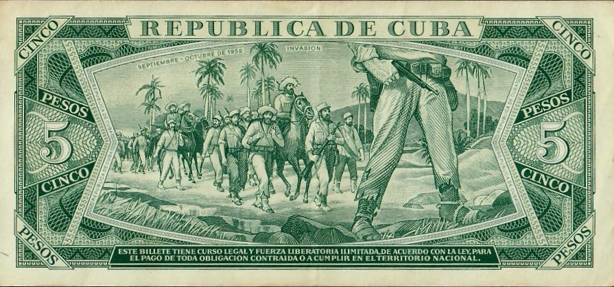 5 Pesos 1968