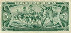 5 Pesos 1968