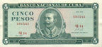 5 Pesos 1972