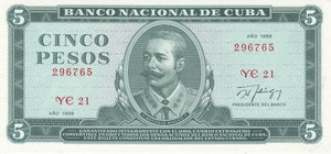 5 Pesos 1988