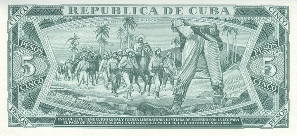 5 Pesos 1988