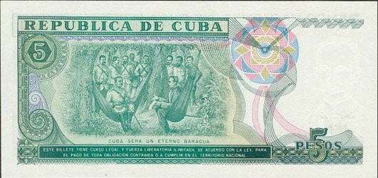 5 Pesos 1991