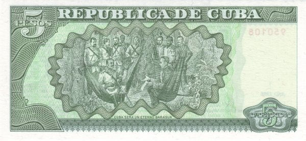 5 Pesos 1998