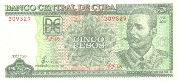 5 Pesos 2003