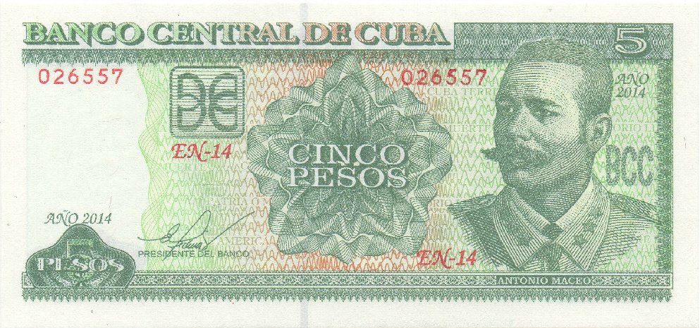 5 Pesos 2014