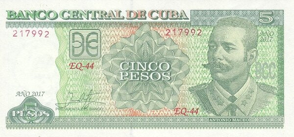 5 Pesos 2017