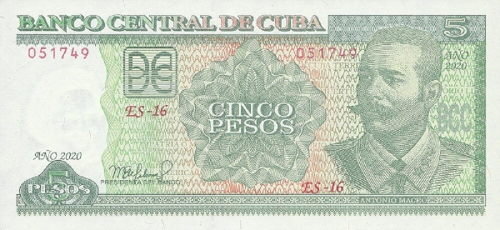 5 Pesos 2020