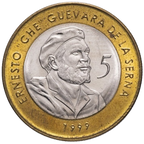 5 Pesos CUC 1999