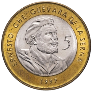 5 Pesos CUC 1999