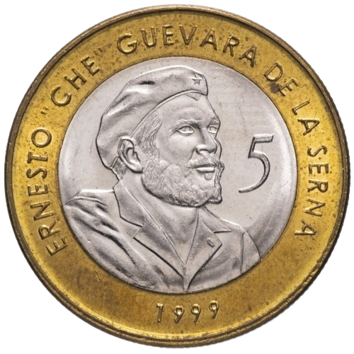5 Pesos CUC 1999
