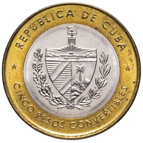 5 Pesos CUC 1999