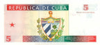 5 Pesos CUC 2004