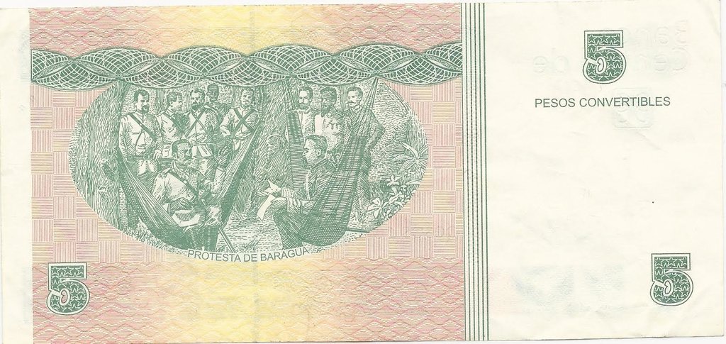 5 Pesos CUC 2011