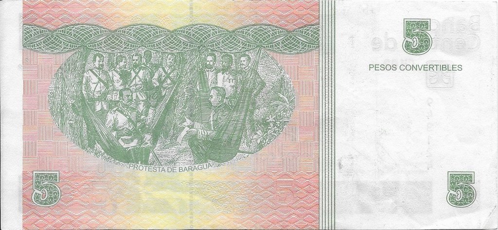 5 Pesos CUC 2013