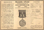 1911 Medalla de la Independencia