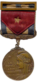 1911 Medalla de la Independencia