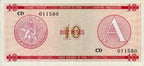 Serie A - 10 Pesos 1985 - Certificado de Divisa