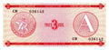 Serie A - 3 Pesos 1985 - Certificado de Divisa