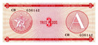 Serie A - 3 Pesos 1985 - Certificado de Divisa