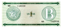 Serie B - 1 Peso 1985 - Certificado de Divisa