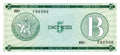 Serie B - 5 Pesos 1985 - Certificado de Divisa