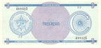 Serie C - 3 Pesos 1985 - Certificado de Divisa