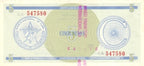 Serie C - 5 Pesos 1985 - Certificado de Divisa - Serie Roja