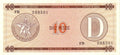 Serie D - 10 Pesos 1985 - Certificado de Divisa - Canto Fino