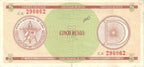 Serie D - 5 Pesos 1985 - Certificado de Divisa - Canto Ancho
